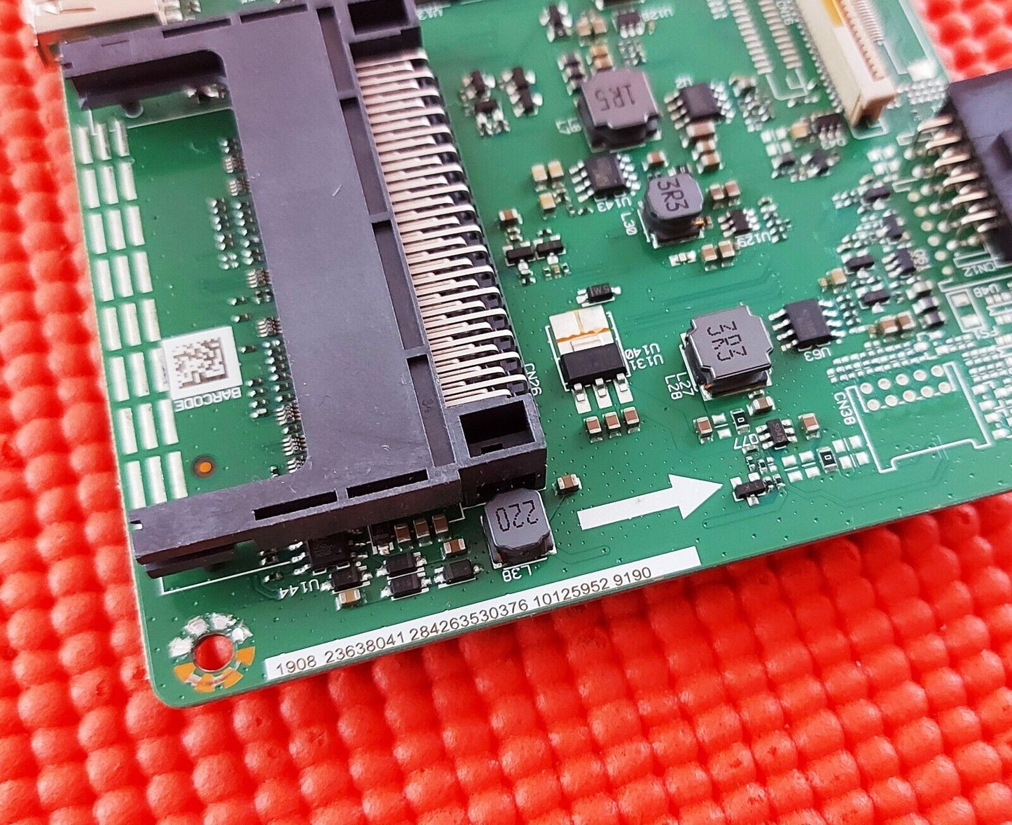 MAIN BOARD FOR TOSHIBA 32WL2A63DB 32" TV 17MB211S 23638041 SCREEN PT320AT02.2