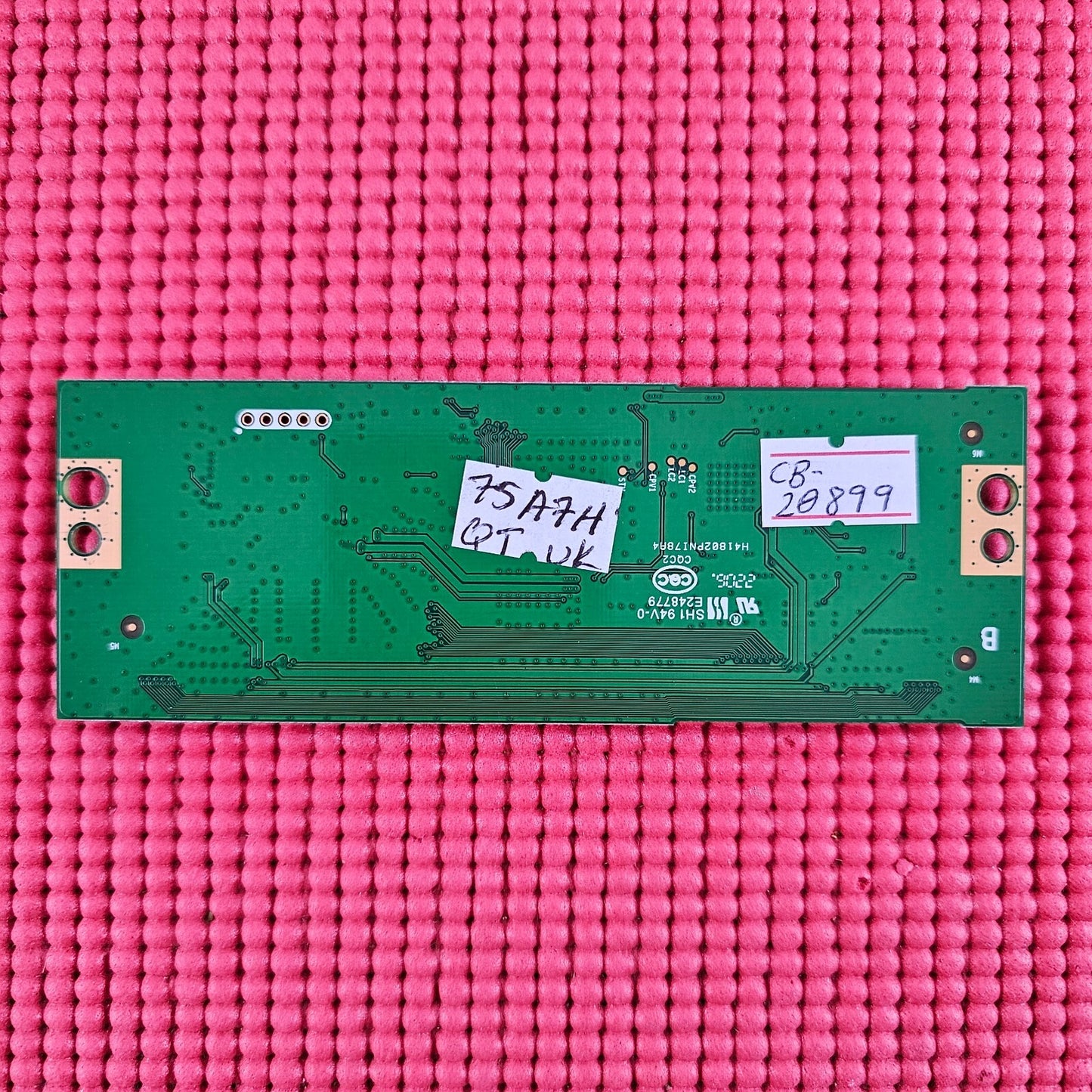 LVDS TCON BOARD FOR HISENSE 75A6BGTUK 75A7HQTUK TV RSAG7.820.10545/ROH 311345
