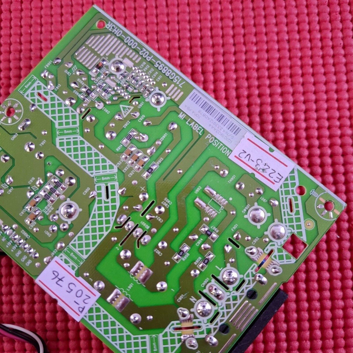 POWER SUPPLY BOARD FOR HP E243 E233 MONITOR 715G8895-P02-000-0H3R 4333912A0878