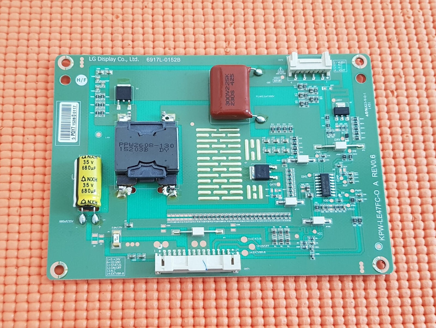 INVERTER BOARD FOR PHILIPS 47PFT6309/12 47PFH5209/88 TV KPW-LE47FC-O A REV0.6