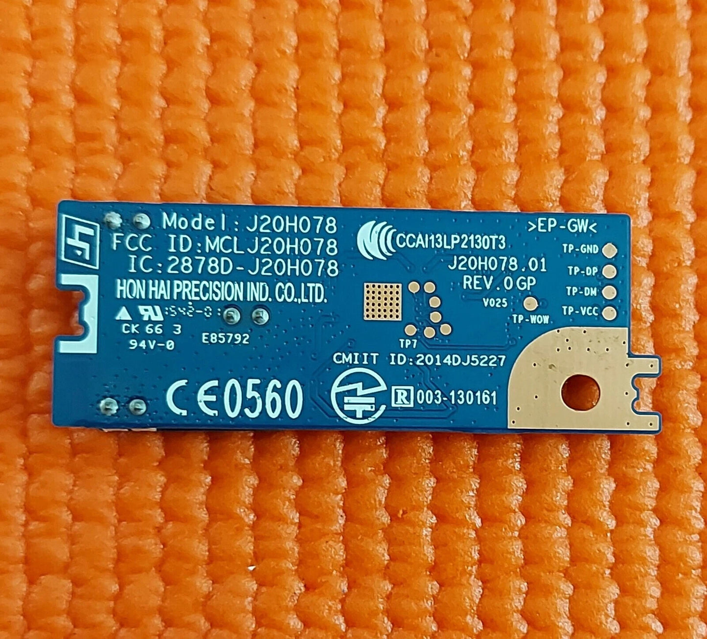 WIFI MODULE SONY KDL-48R553C KDL-40R553C KDL-32R503C TV J20H078.01 1-458-751-21