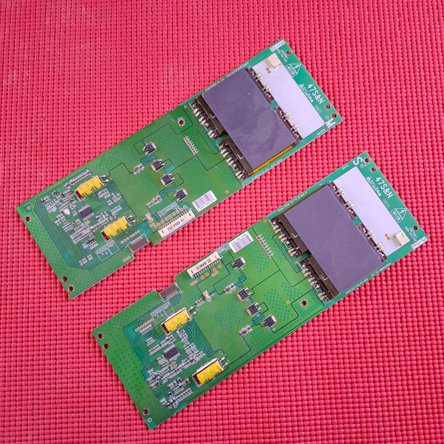 INVERTER BOARD SET FOR LG 47LH7000 47" TV 6632L-0552A (M) 6632L-0553A (S)