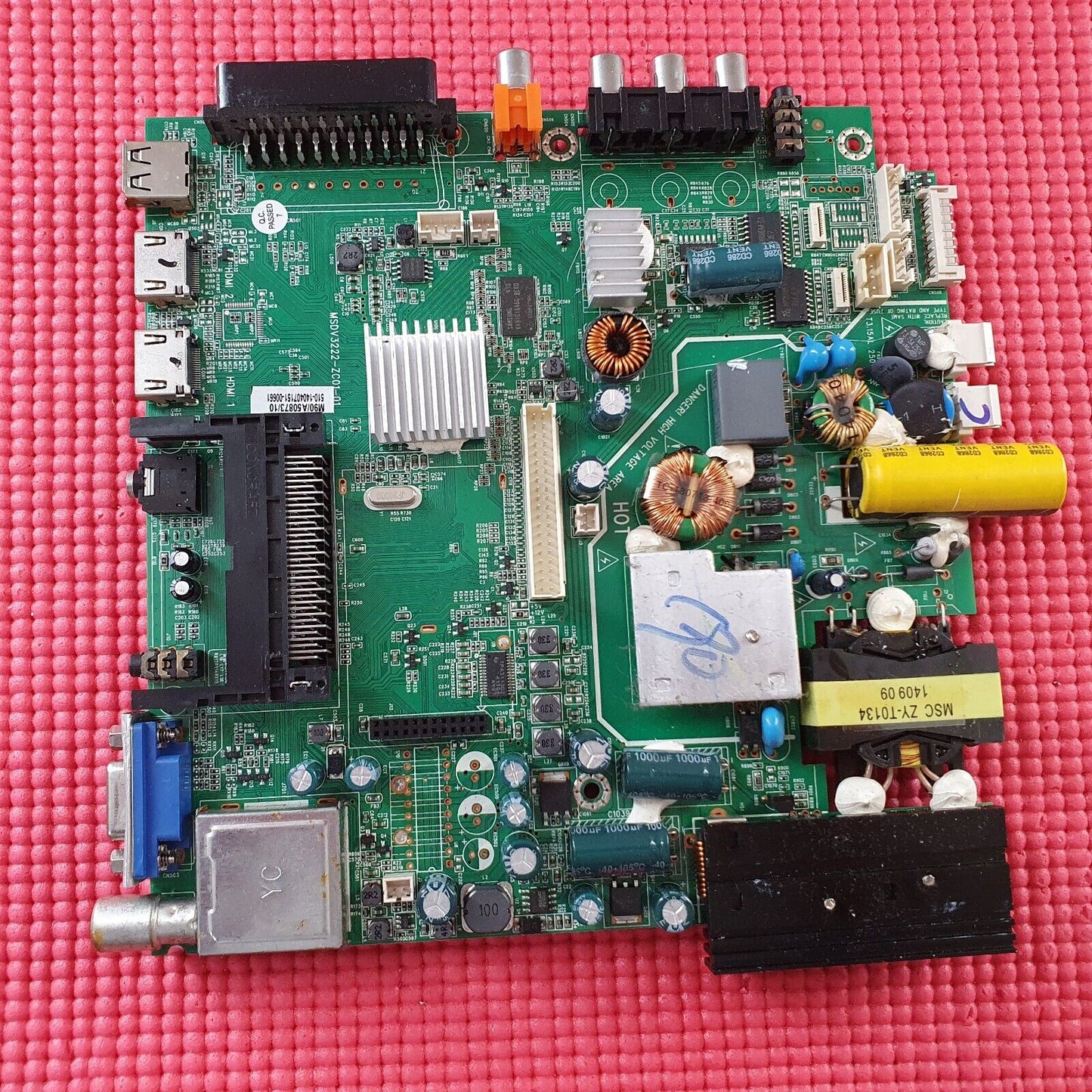 MAIN BOARD FOR LOGIK L29HE12A 29" LED TV MSDV3222-ZC01-01 2E3S002D290CH17