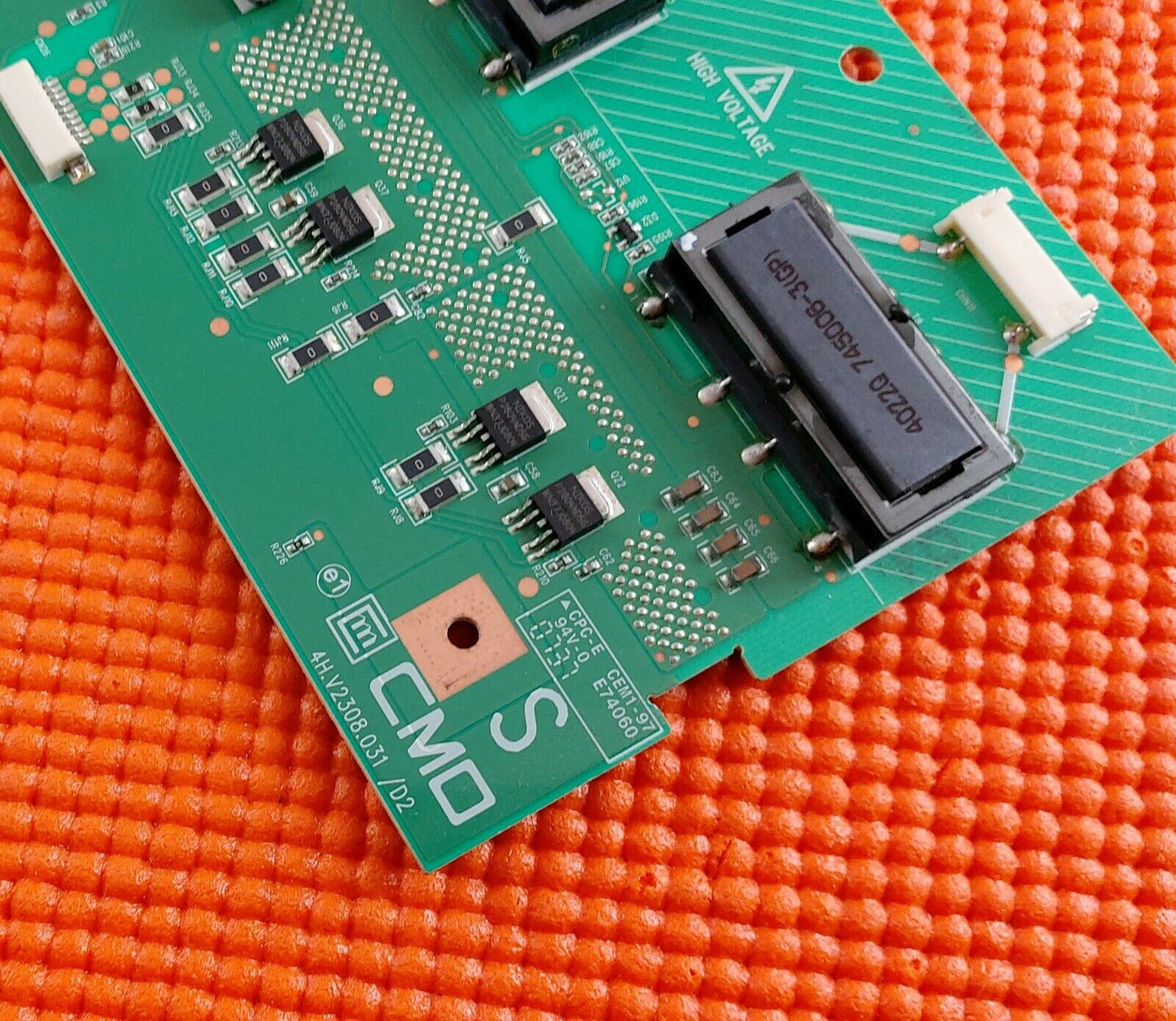 INVERTER BOARD FOR BAIRD, WHARFEDALE 42" LCD TV 4H.V2308.031 /D2 SLAVE