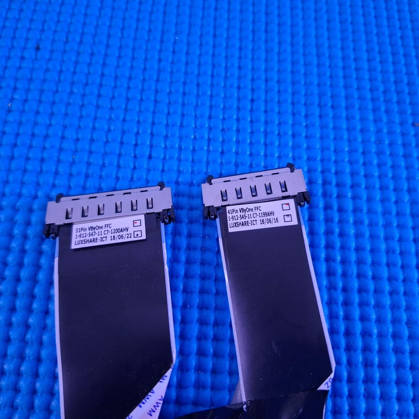 LVDS FLAT TCON CABLE FOR SONY KD-65XF8796 65" LED TV 1-912-547-11 1-912-545-11