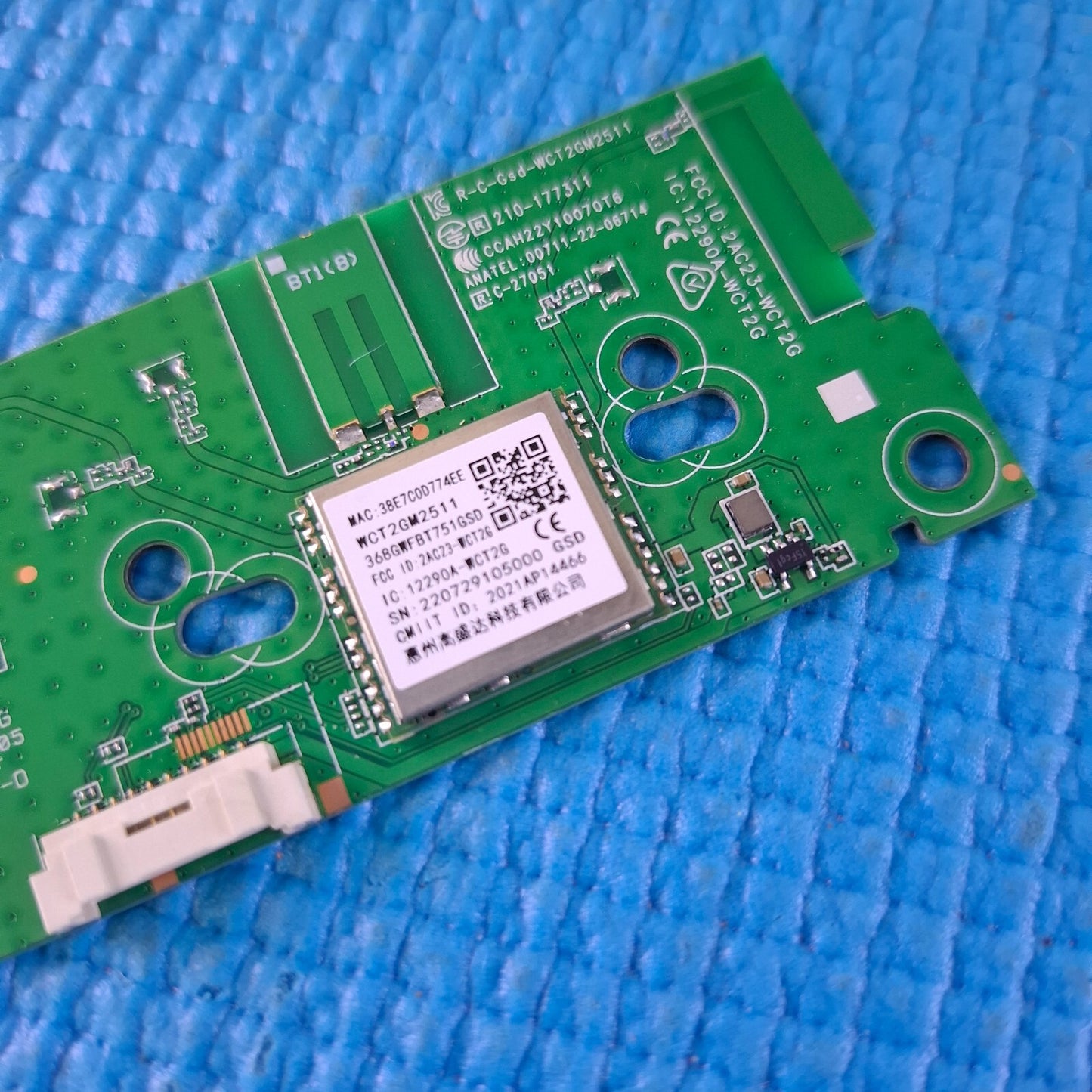 WIFI MODULE FOR SONY KD-32W800 KD-43X72K KD-50X72K TV WCT2GM2511 12290A-WCT2G