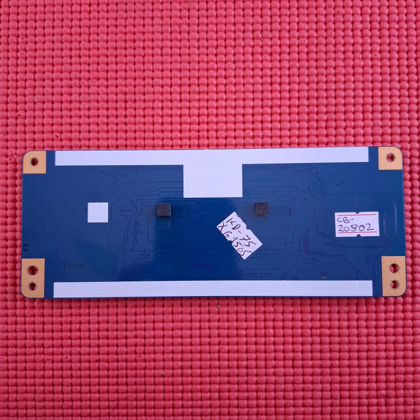 LVDS TCON BOARD FOR SONY KD-75XG9505 75" LED TV 75T12 C00 5575T12C01 | WORKING