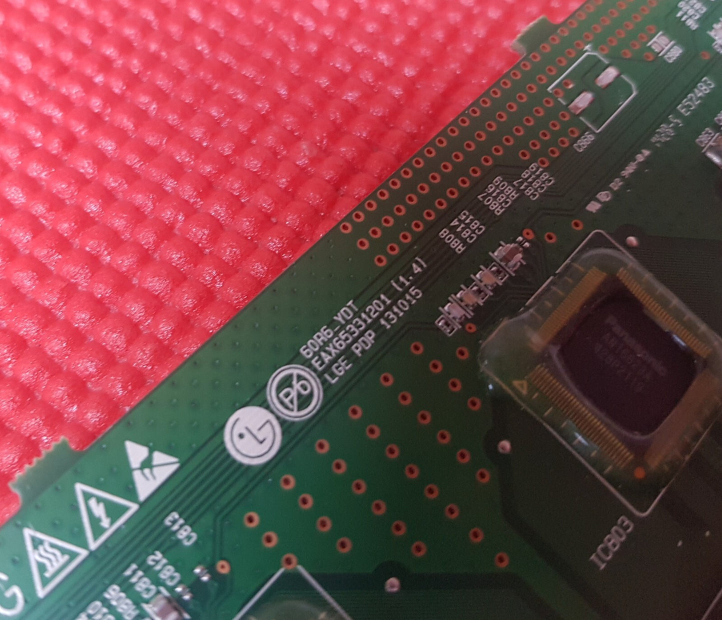 BUFFER FOR LG 60PB690V 60PB660V 60PB6900 60PB6500 TV EAX65331201 EBR77186101