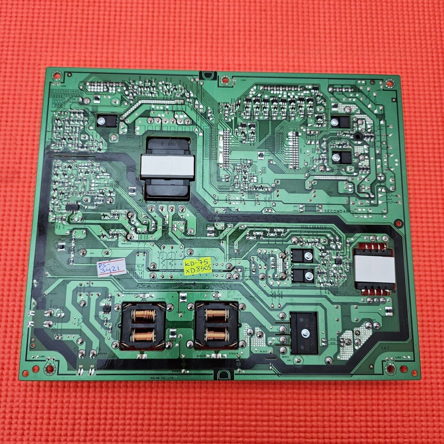 POWER BOARD FOR SONY KD-75XD8505 75" LED TV 1-474-644-11 PSLF331151A (L) REV:0.4