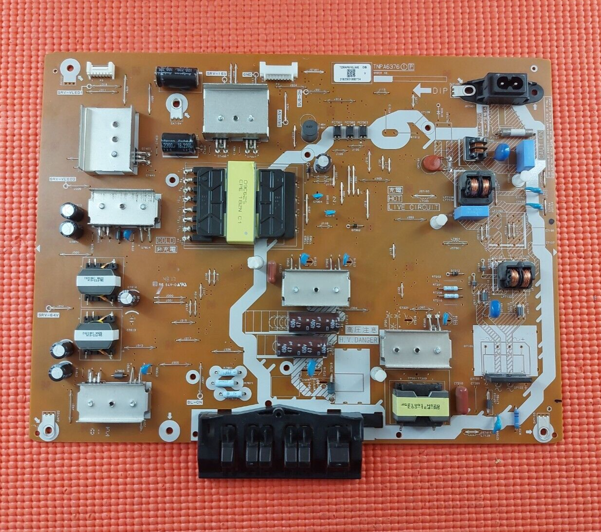 POWER SUPPLY FOR PANASONIC TX-49EX600B TX-49EX580B TV TNPA6376 1 P TZRNP01ELWE