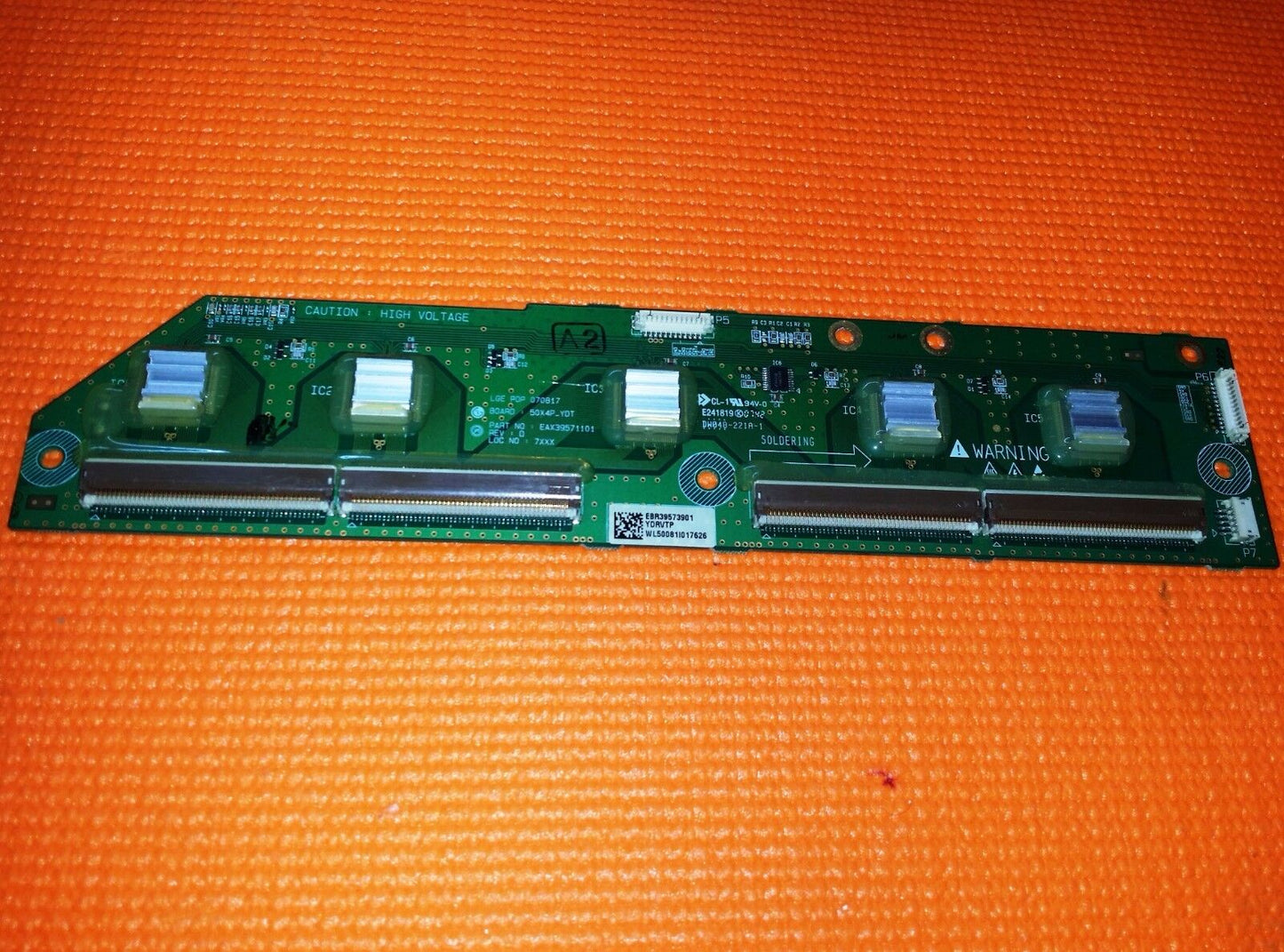 BUFFER BOARD FOR LG 50PC55 50" PLASMA TV EAX39571101 EBR39573901