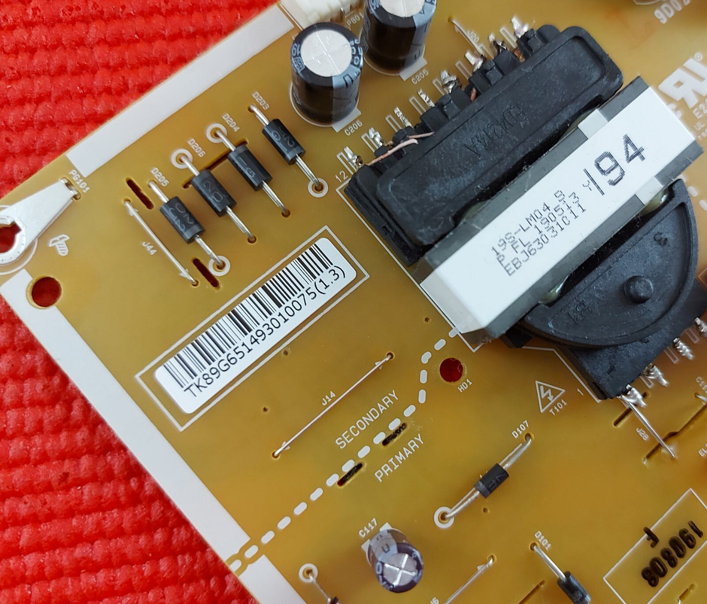 POWER BOARD FR LG 55UM7450PLA 55UM7400PLB 50UM7510PLA TV EAX68284301 EAY65149301