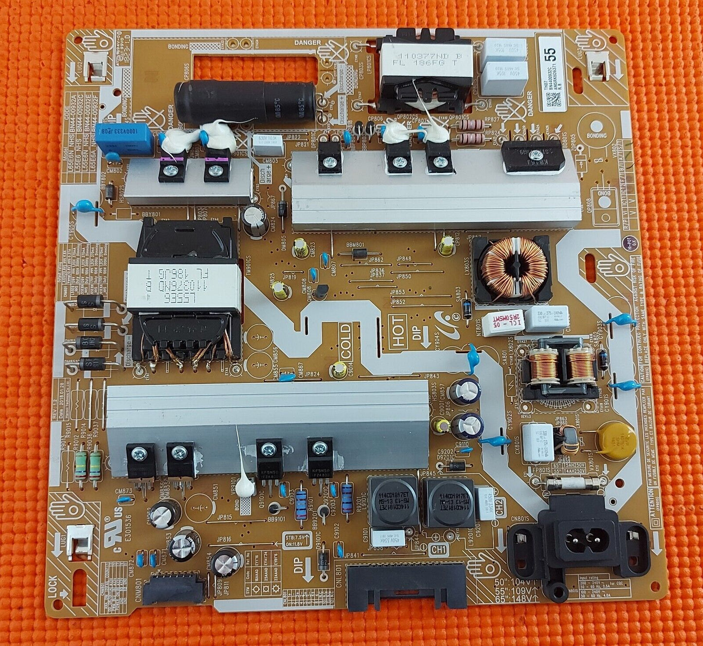 POWER BOARD FOR UE49NU7670U UE55NU7500U UE55NU7400U UE55NU7100K TV BN44-00932C
