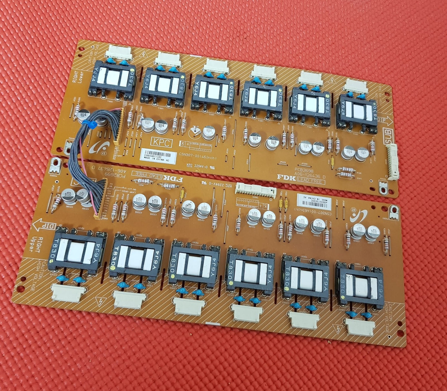 INVERTER FOR SONY KDL-46V2500 KDL-46S2530 KDL-46W2000 46" TV PCB2698 PCB2799