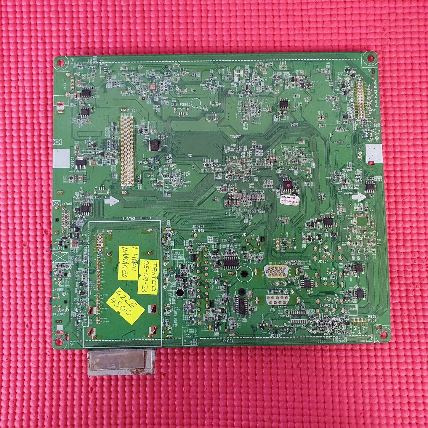MAIN BOARD FOR LG 42LE4500 42" TV EAX61766102 EBU609663651 SCREEN T420HW07 V.5