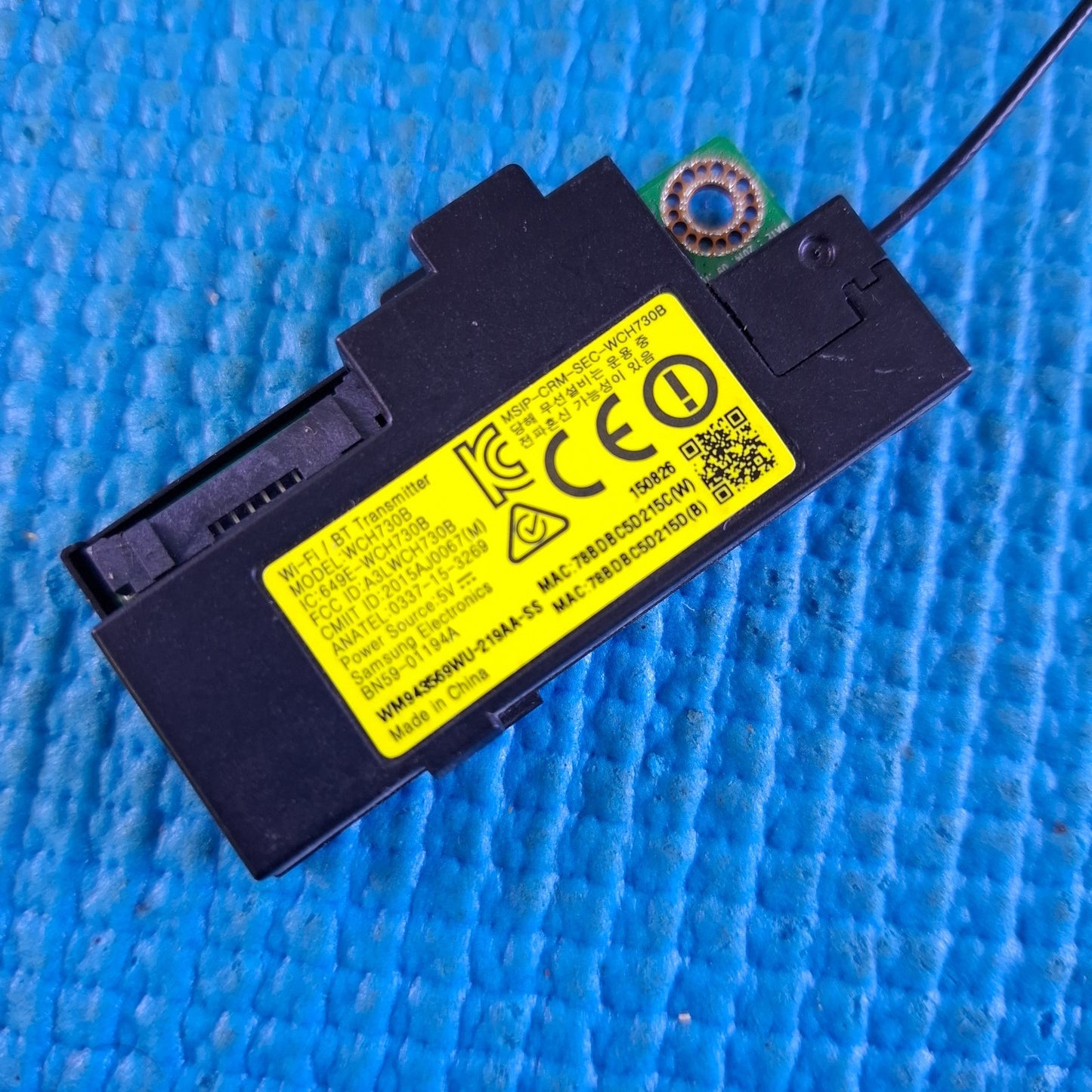WIFI/BT TRANSMITTER MODULE FOR SAMSUNG UE40JU6445K UE48JS9000T TV BN59-01194A