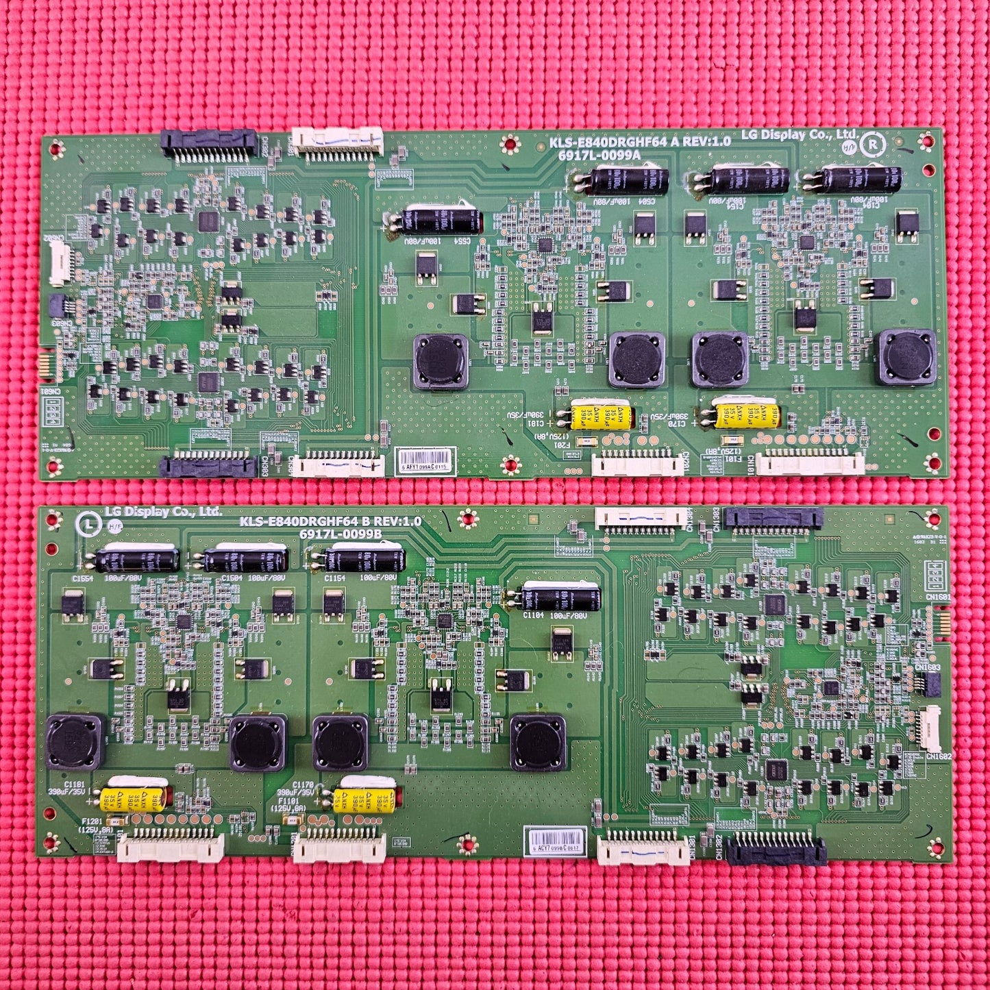 INVERTER LED DRIVER BOARD FOR LG 84UB980V 84LM960V TV 6917L-0099A + 6917L-0099B