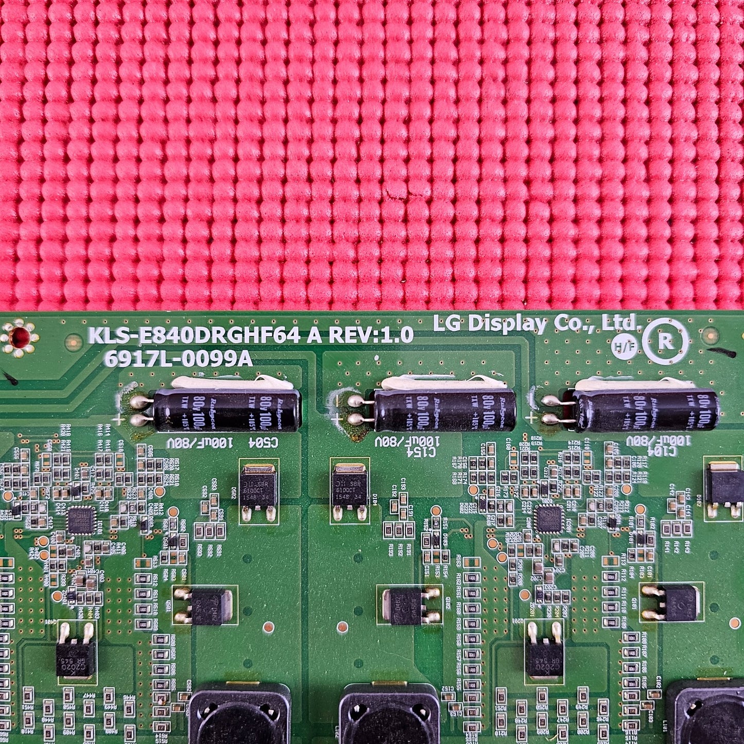 INVERTER LED DRIVER BOARD FOR LG 84UB980V 84LM960V TV 6917L-0099A + 6917L-0099B