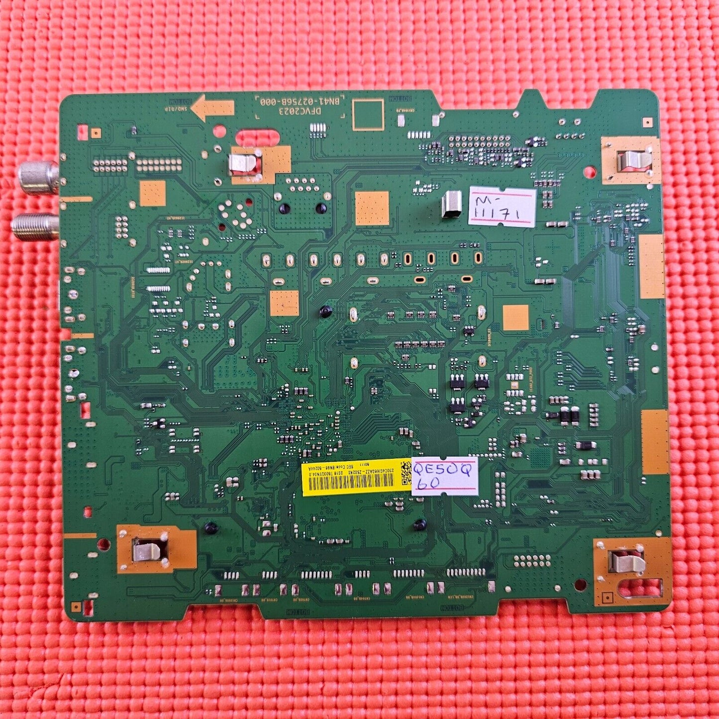 MAIN BOARD FOR SAMSUNG QE50Q60TAU TV BN41-02756B BN94-15232S SCREEN T500QVN04.0
