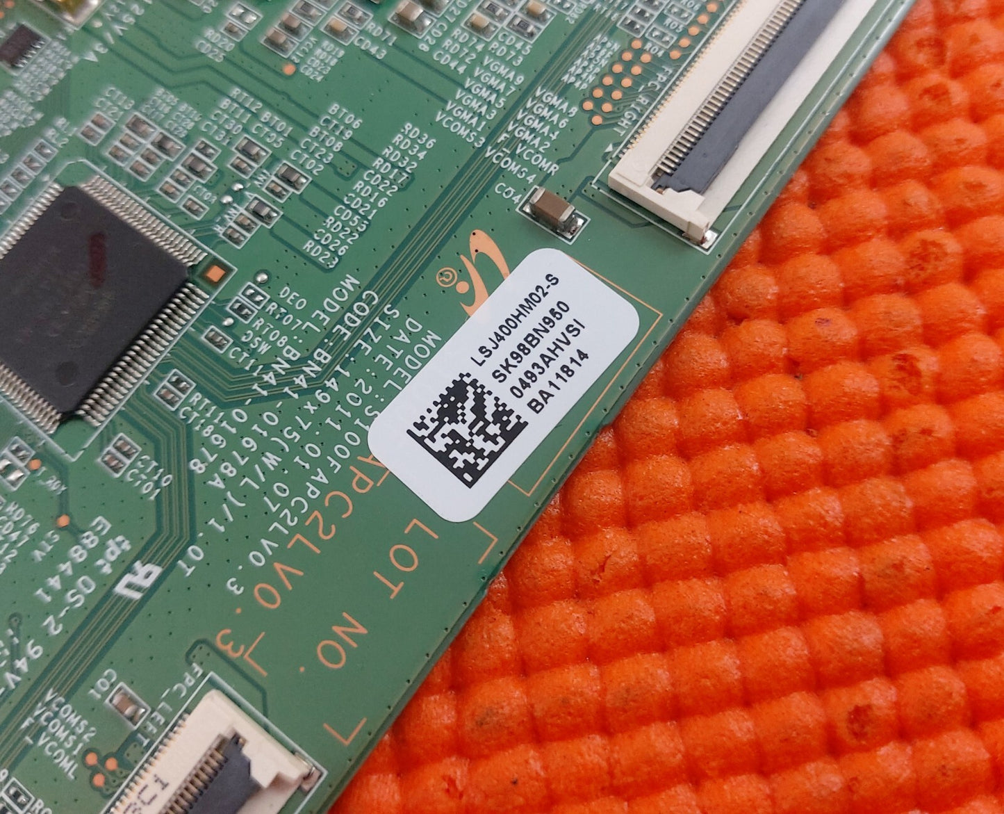 LVDS BOARD FOR SAMSUNG UE40D5520RK UE40D5003BW 40" TV BN41-01678A BN95-00493A