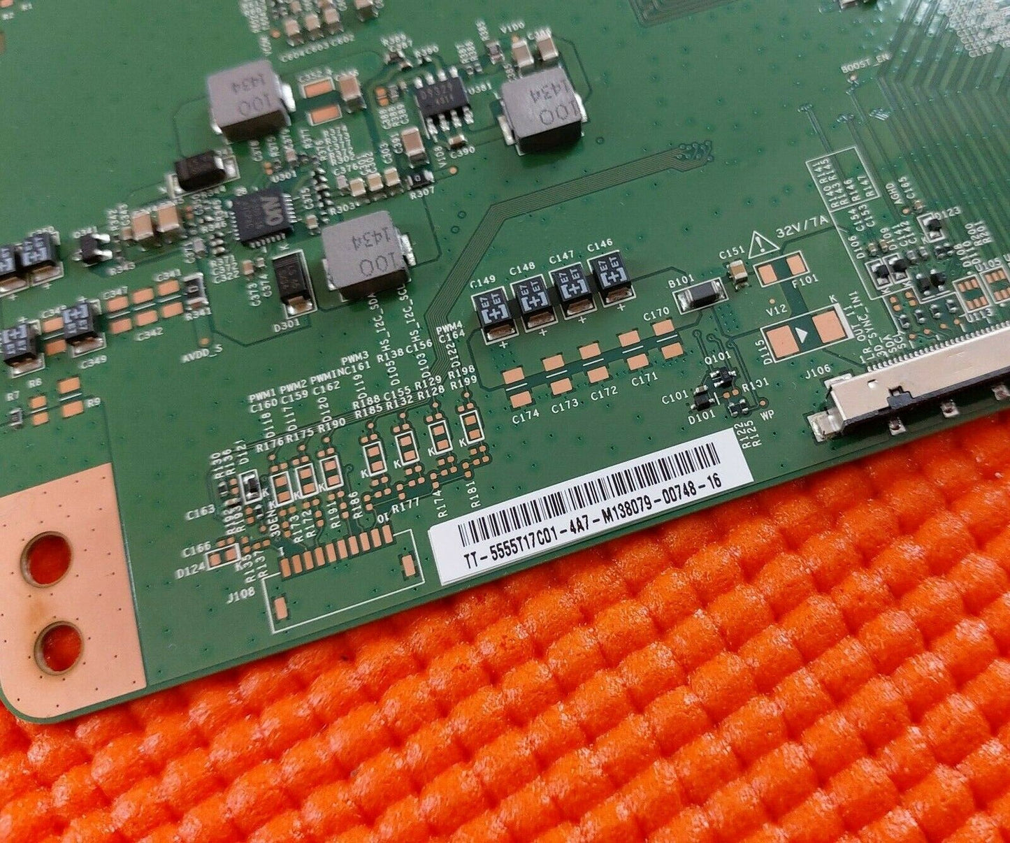 LVDS BOARD FOR SONY KD-55X9005B 55" LED TV 55T17-C08 5555T17C01