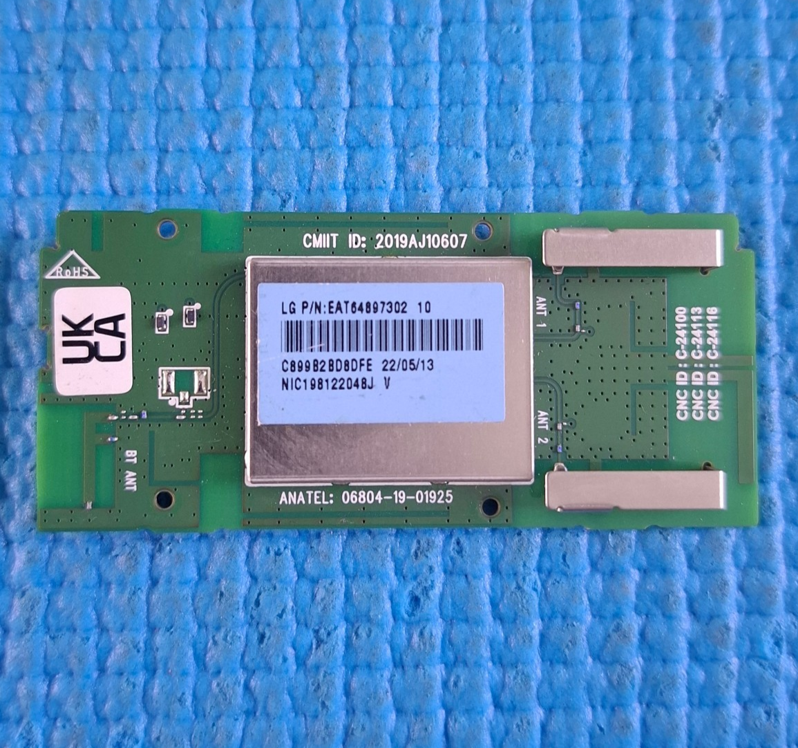 WIFI MODULE FR LG 43UN70006LA 50UN74003LB 55UN70006LA 55UN80006LB TV EAT64897302