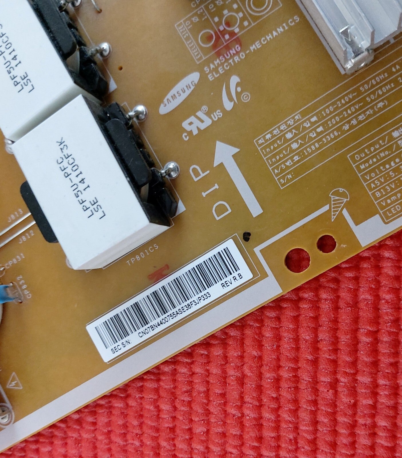 POWER BOARD FOR SAMSUNG UE50HU6900U UE55HU6900U LED TV PSLF281W07A BN44-00755A