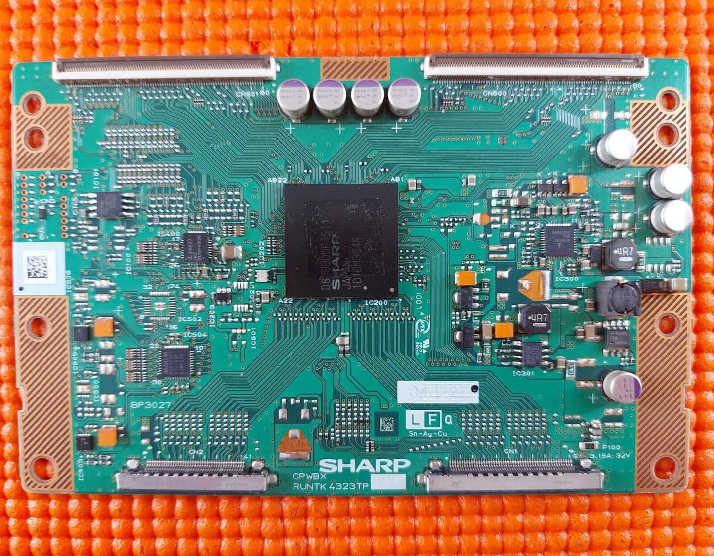 LVDS BOARD FOR PHILIPS 40PFL7605H 40" LCD TV CPWBX RUNTK 4323TP ZT