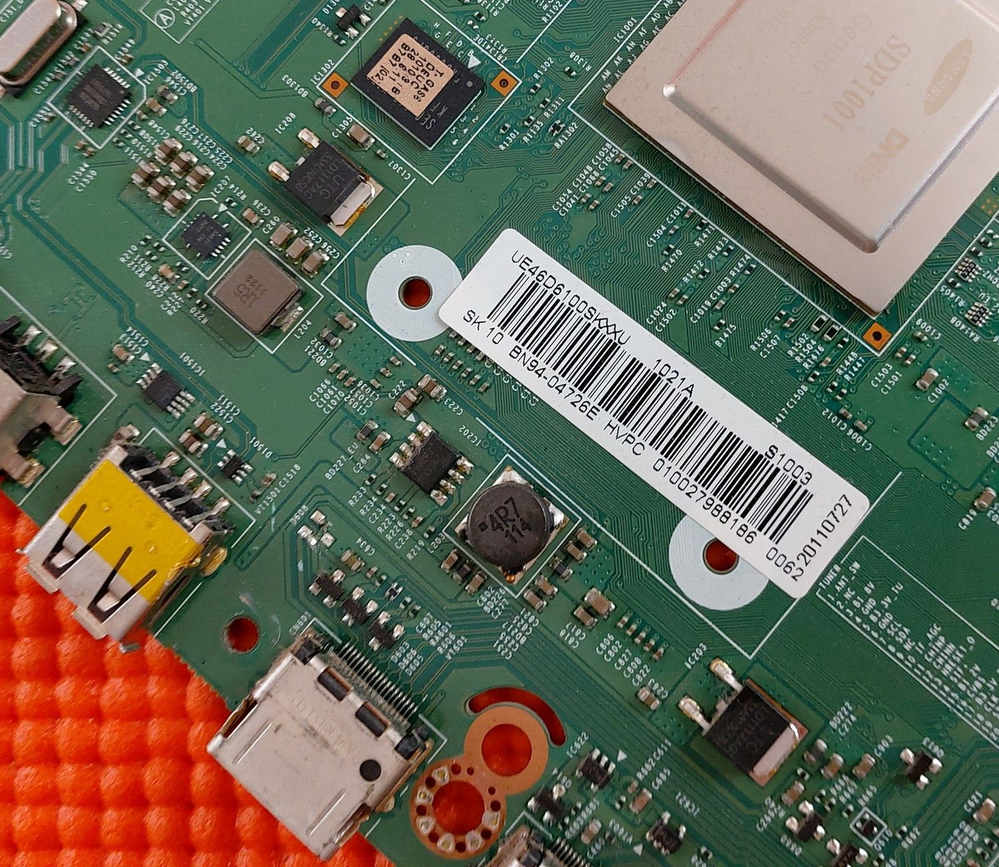 MAIN BOARD SAMSUNG UE40D6100SK UE46D6100SK BN41-01604A BN94-04726E T460HW08 V.7
