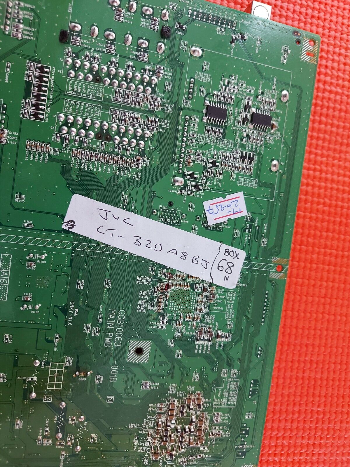 MAIN BOARD FOR JVC LT-32DA8BJ 32" TV GGB10063-001B SFT-1002A