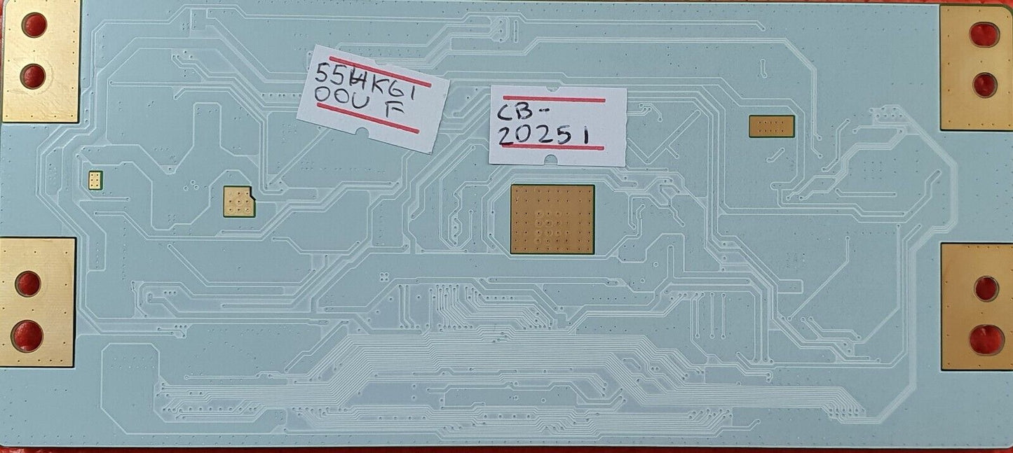LVDS TCON BOARD FOR HITACHI 55HK6100UF 55" TV 47-6021230 DV550QUBP10