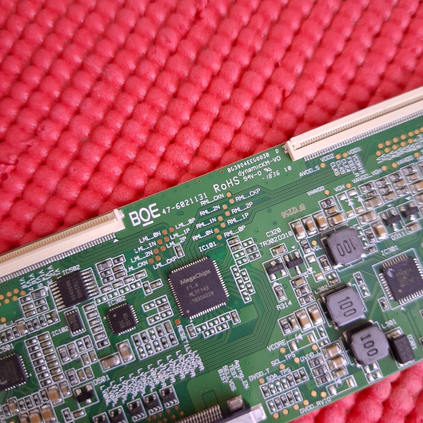 LVDS BOARD FOR JVC LT-43C790 PANASONIC TX-43FS352B TV 47-6021131 HV430FHBN10