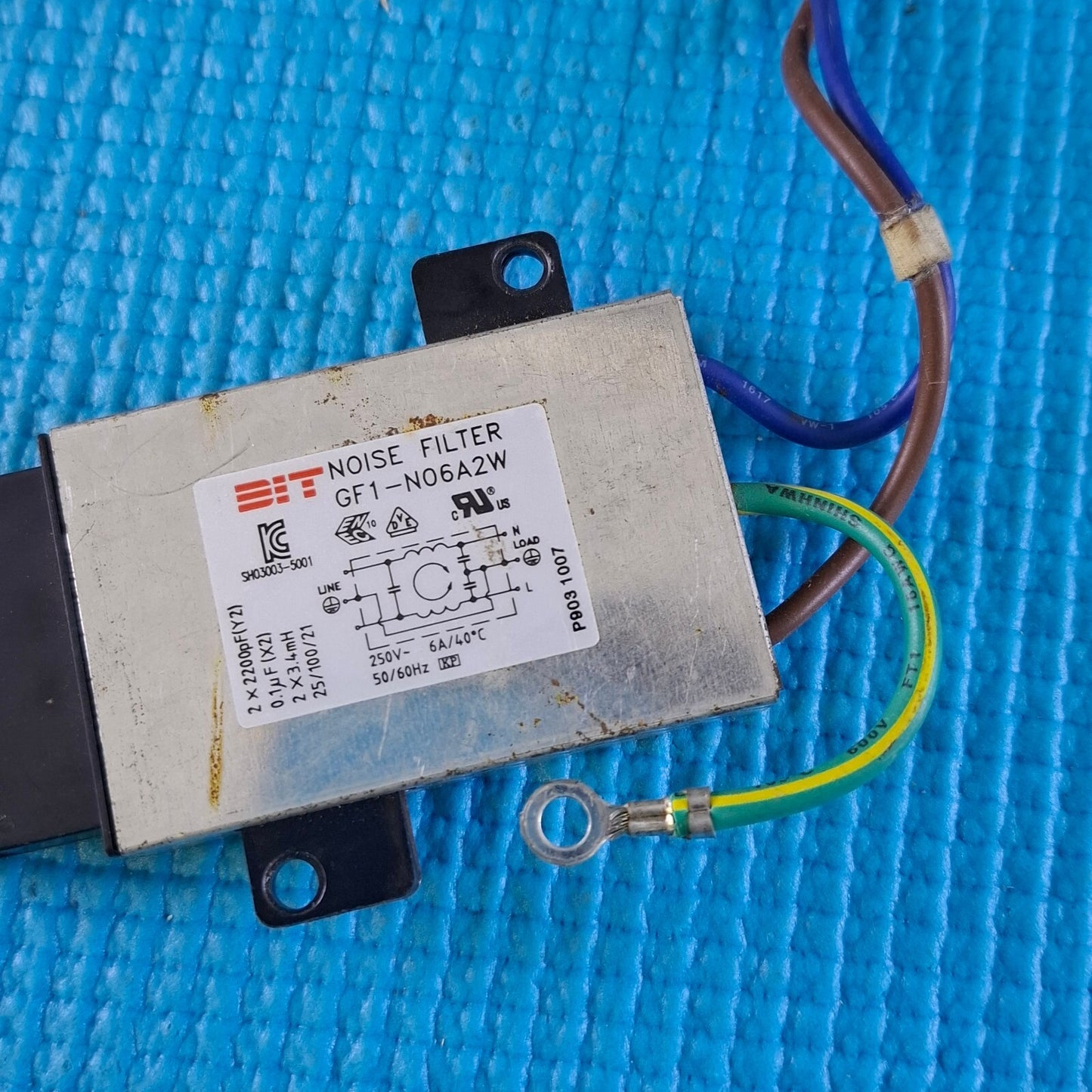 AC POWER NOISE FILTER FOR SAMSUNG PS50B850Y1W 50" TV GF1-N06A2W