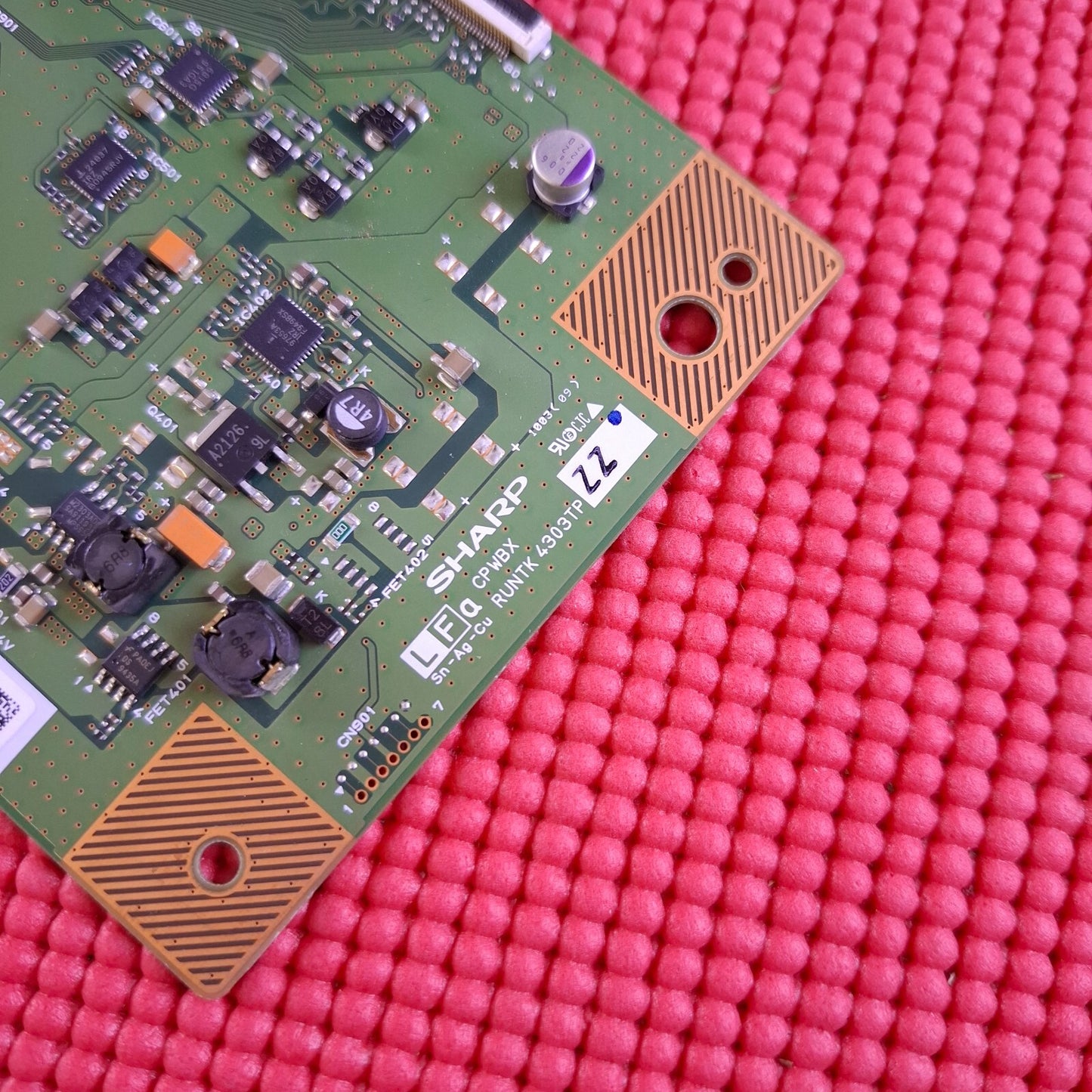LVDS BOARD FOR SAMSUNG LE60C650L1K LG 60LD550 RCA LED60B55R120Q TV RUNTK4303TPZZ