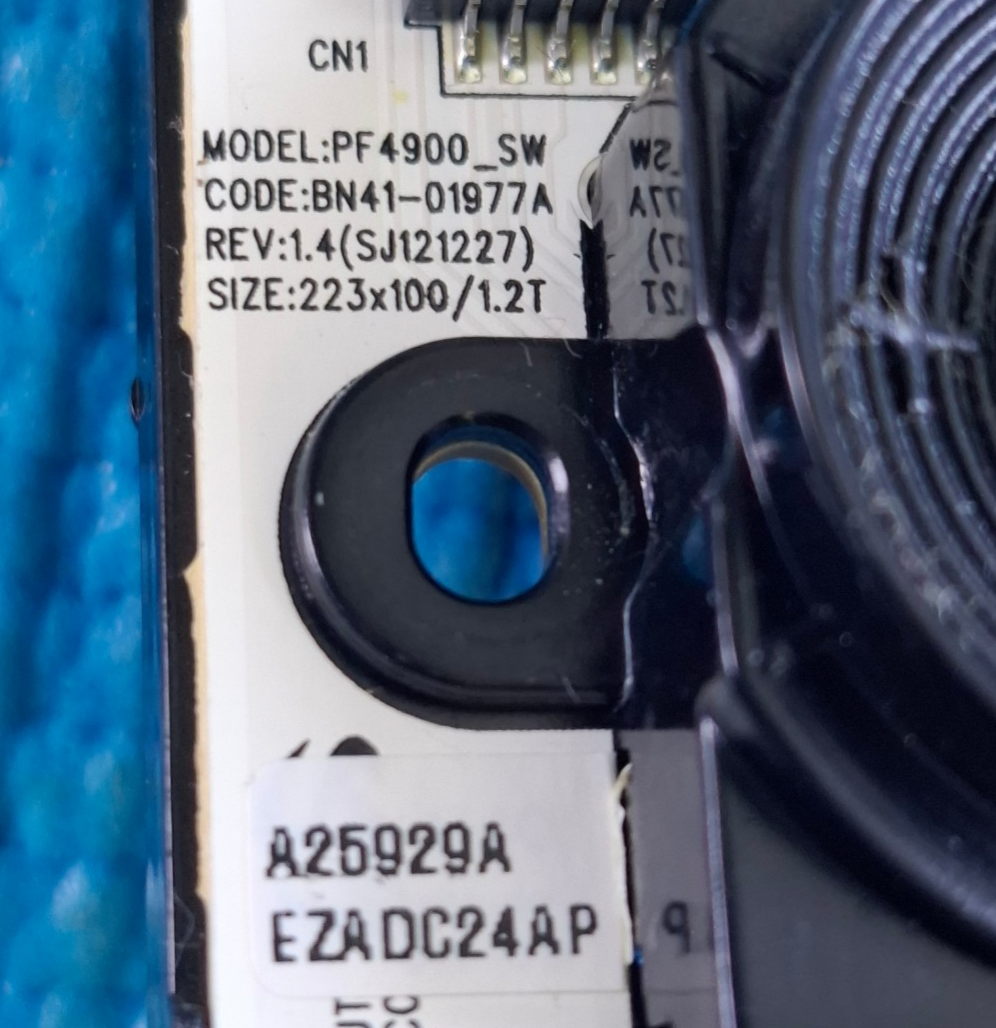 BUTTON UNIT FR SAMSUNG PS51F8500ST PS60F5500AK PLASMA TV BN41-01977A BN96-25929A