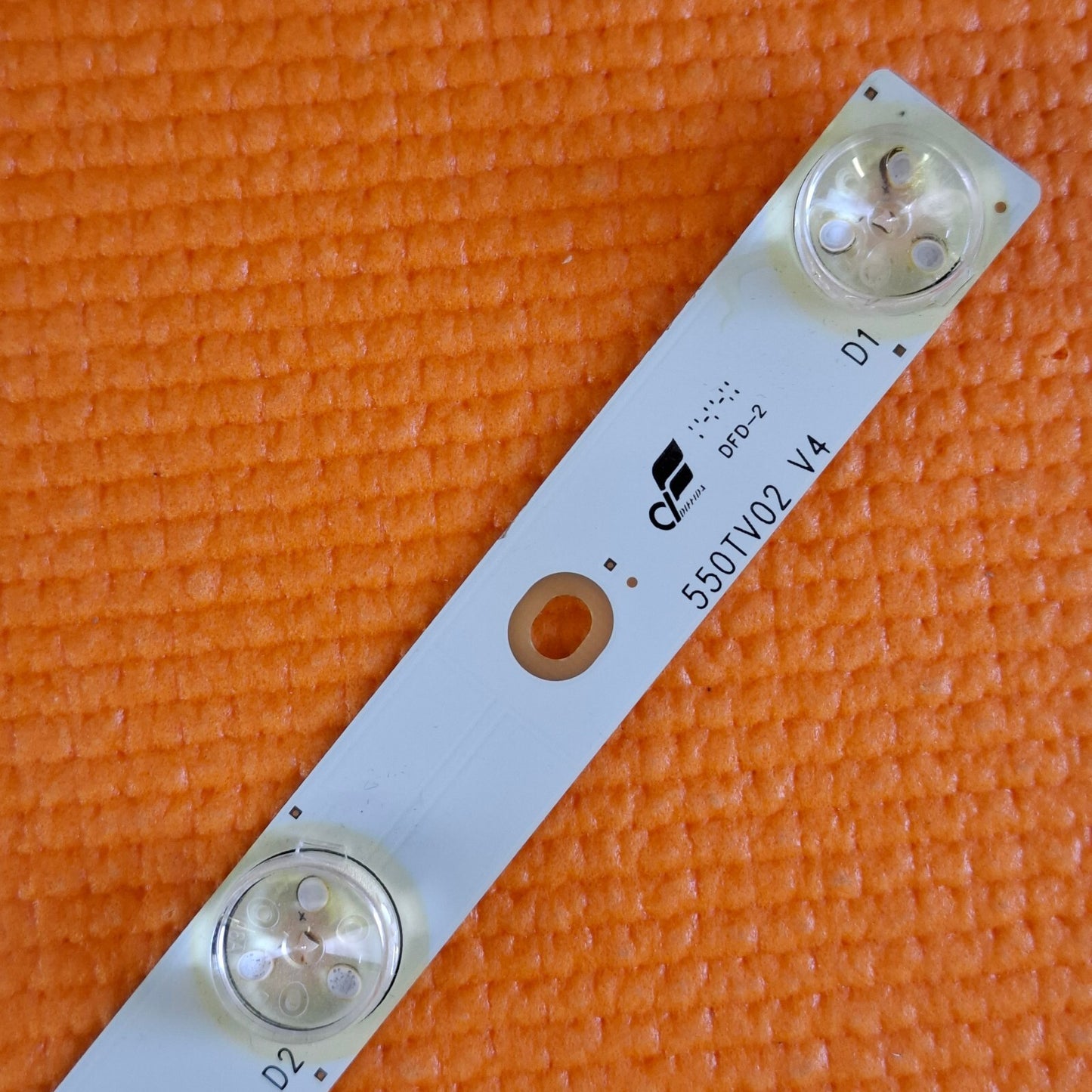 1x RIGHT BACKLIGHT STRIP FOR PANASONIC TX-55AX630B TV 550TV02 V4