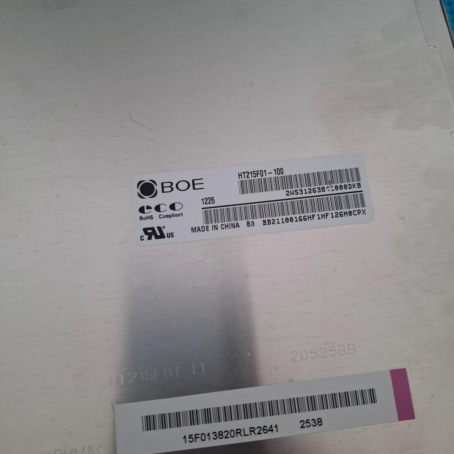 LED/LCD SCREEN PANEL BOE HT215F01-100 FOR POLAROID P22LEDDVD12 22" TV
