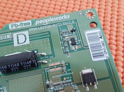 INVERTER FOR 37LV355T LG 37LV355U LED TV 6917L-0056D PPW-LE37GD-0 (D) REV:1.0 