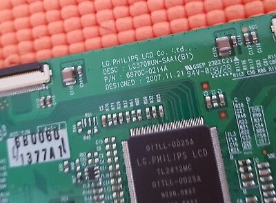 TCON LVDS FOR LG 37LG5010 37LF66 37LG5020 37" LCD TV 6870C-0214A 6871L-1377A 
