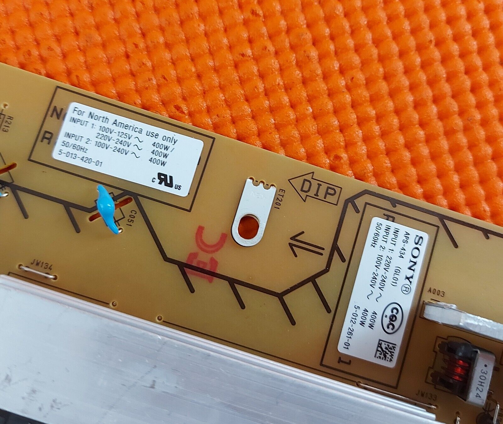 POWER BOARD FOR SONY KD-55XH8096 KE-55XH8196 55" TV 100631512 100442212 APS-434