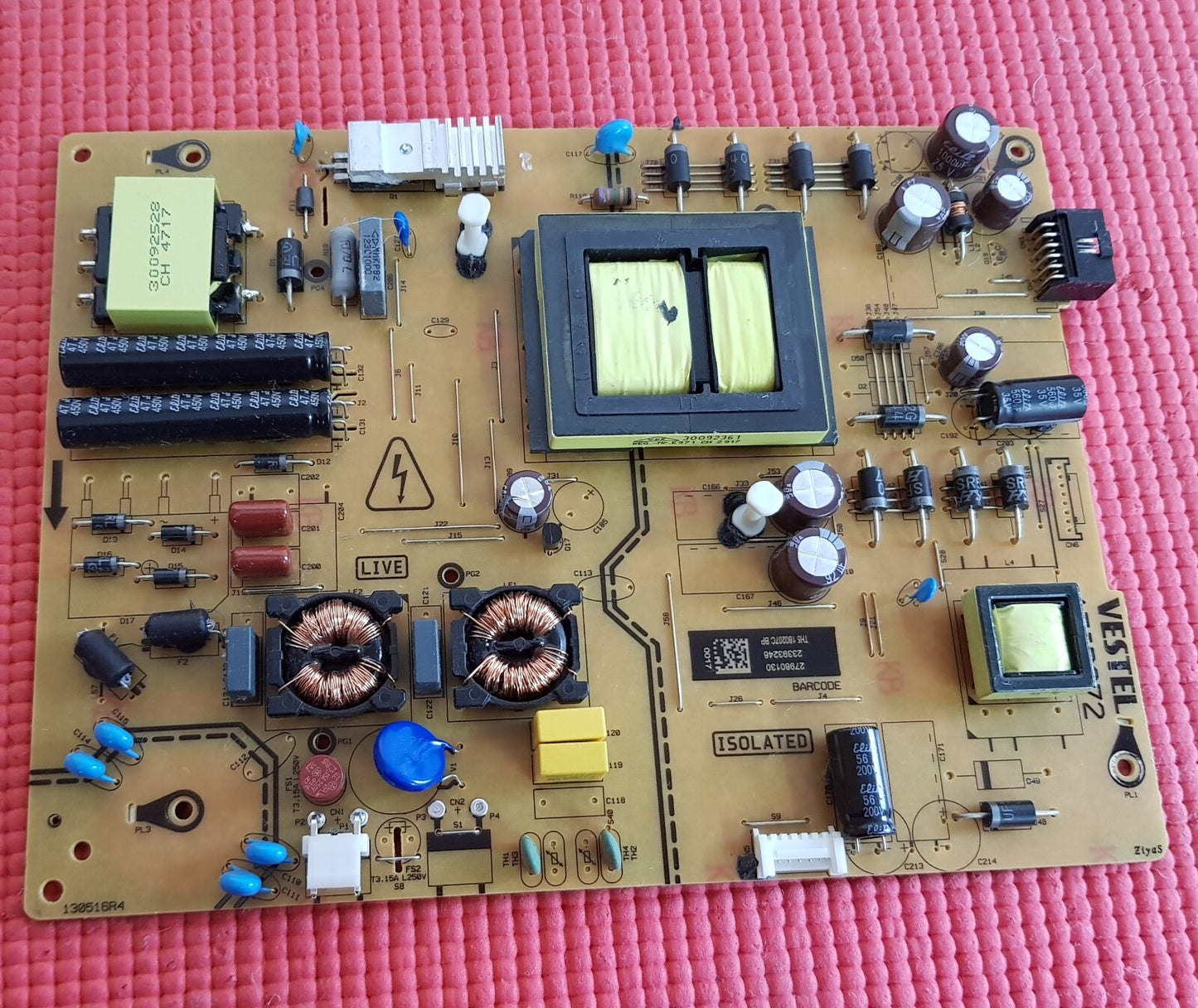 POWER BOARD FOR LT-55C888 (A) 55U7763DB LAURUS PH55SMARTUHD TV 17IPS72 23398738