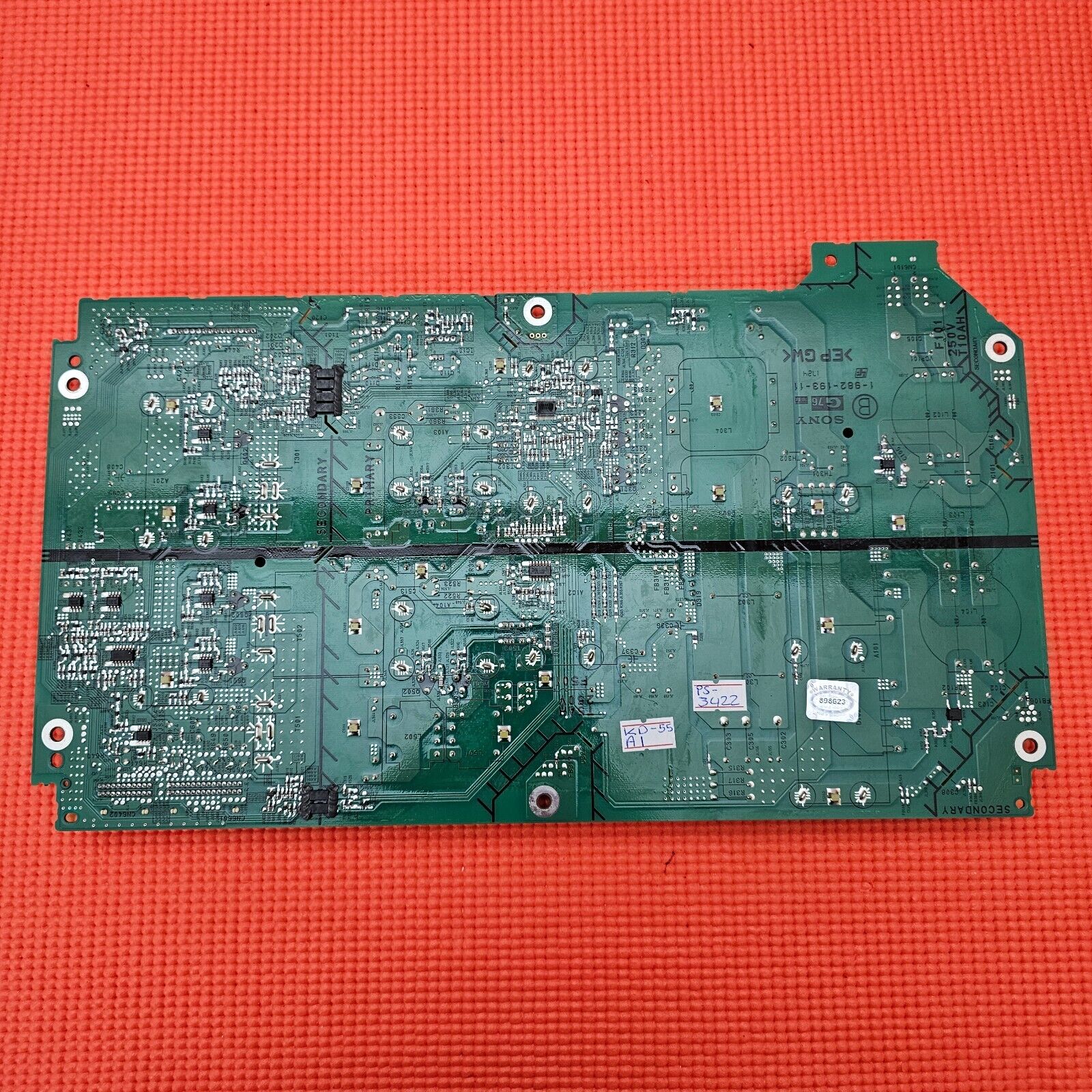 POWER BOARD FOR SONY KD-65A1 KD-55A1 OLED TV 1-982-193-11 APS-414 (CH) | WORKING