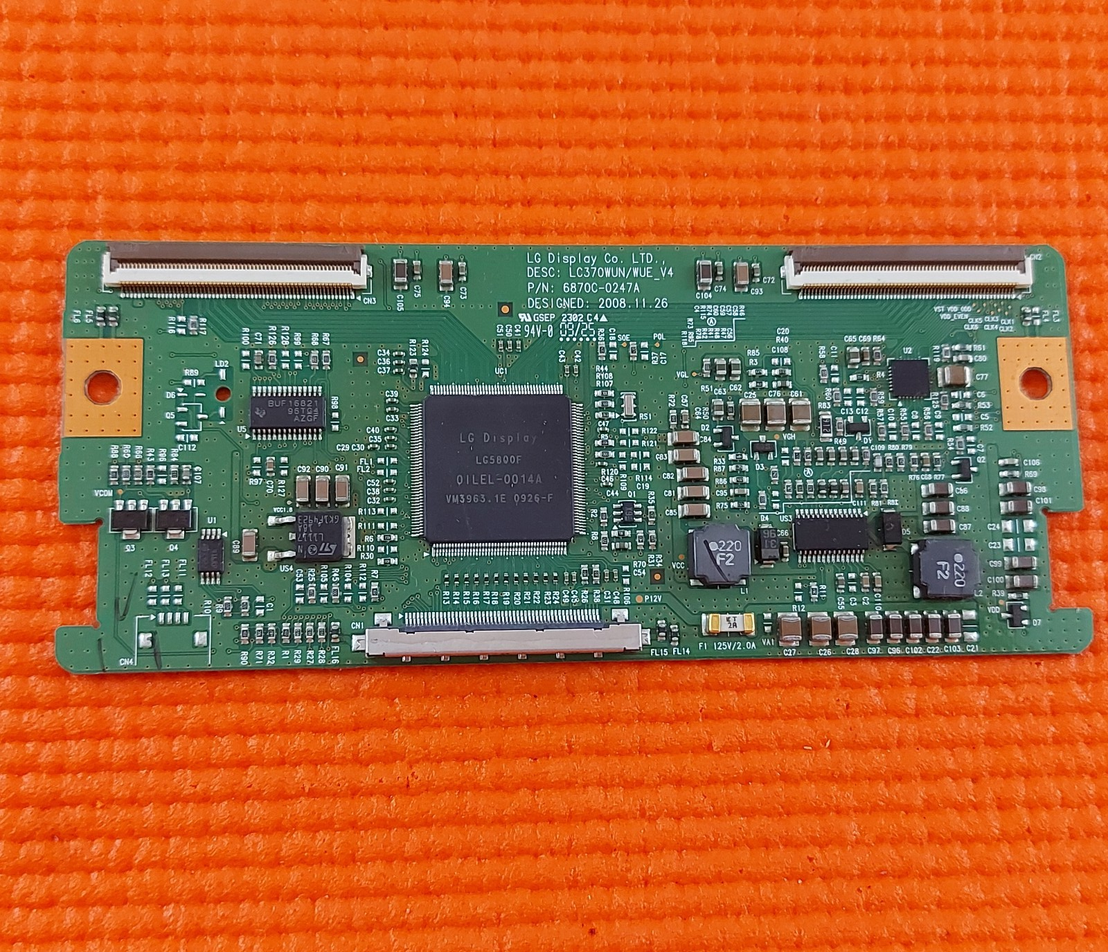 LVDS TCON BOARD FOR 37LG5000 CE37FD90-B LCD37IDTV  LCD37880F1080P TV 6871L-1528A
