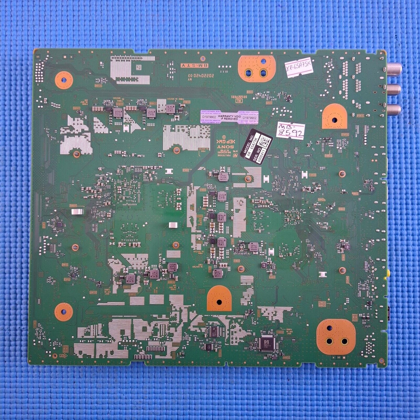 MAIN AV BOARD FOR SONY XR-65A75K 65" OLED TV YA03228AA 101227031 | WORKING