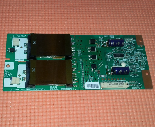 INVERTER BOARD FOR LG 37LG3000 37" TV 6632L-0493A 2300KTG007B-F PNEL-T714A