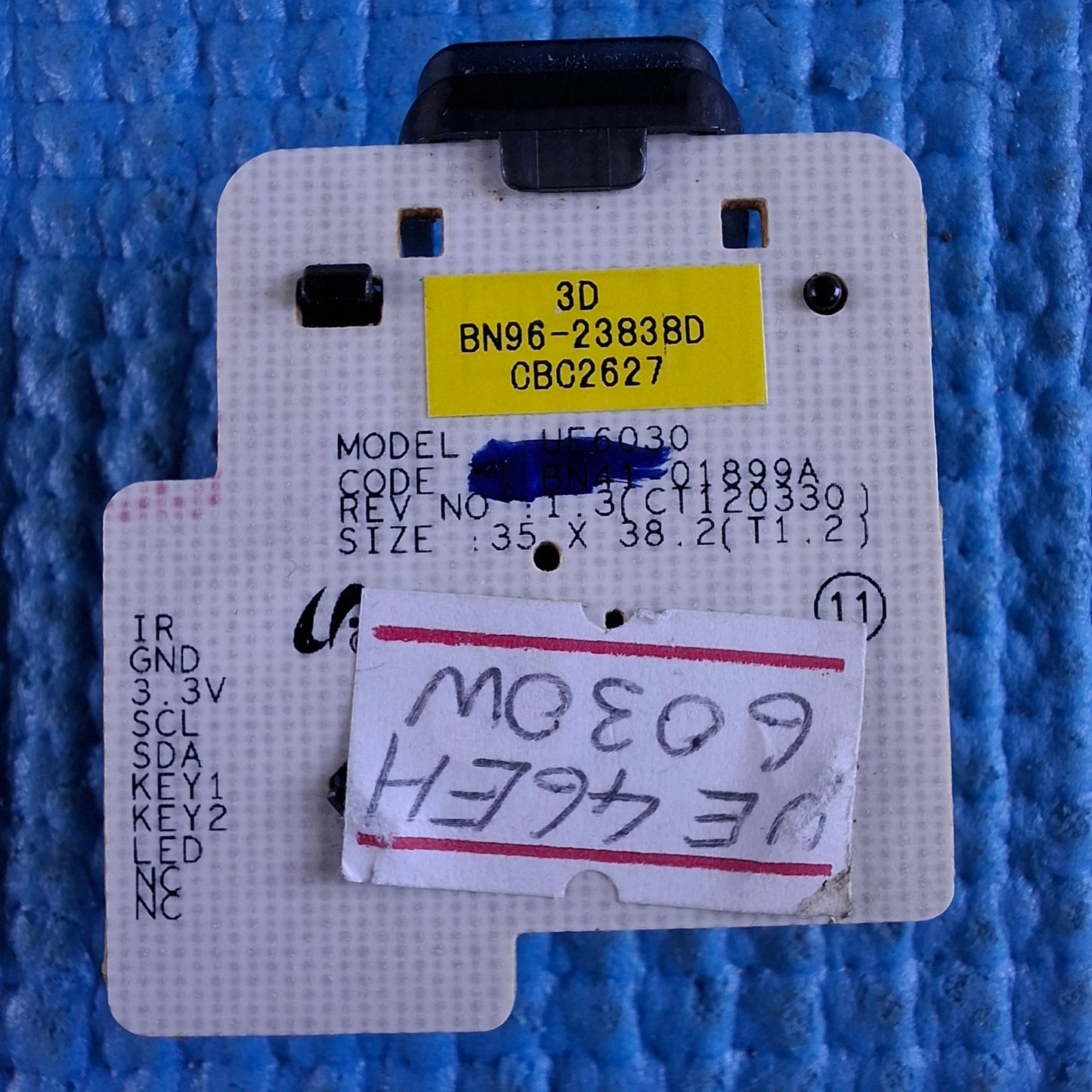 GENUINE BUTTON UNIT FOR SAMSUNG UE46EH6030K 46" LED TV BN41-01899A BN96-23838D