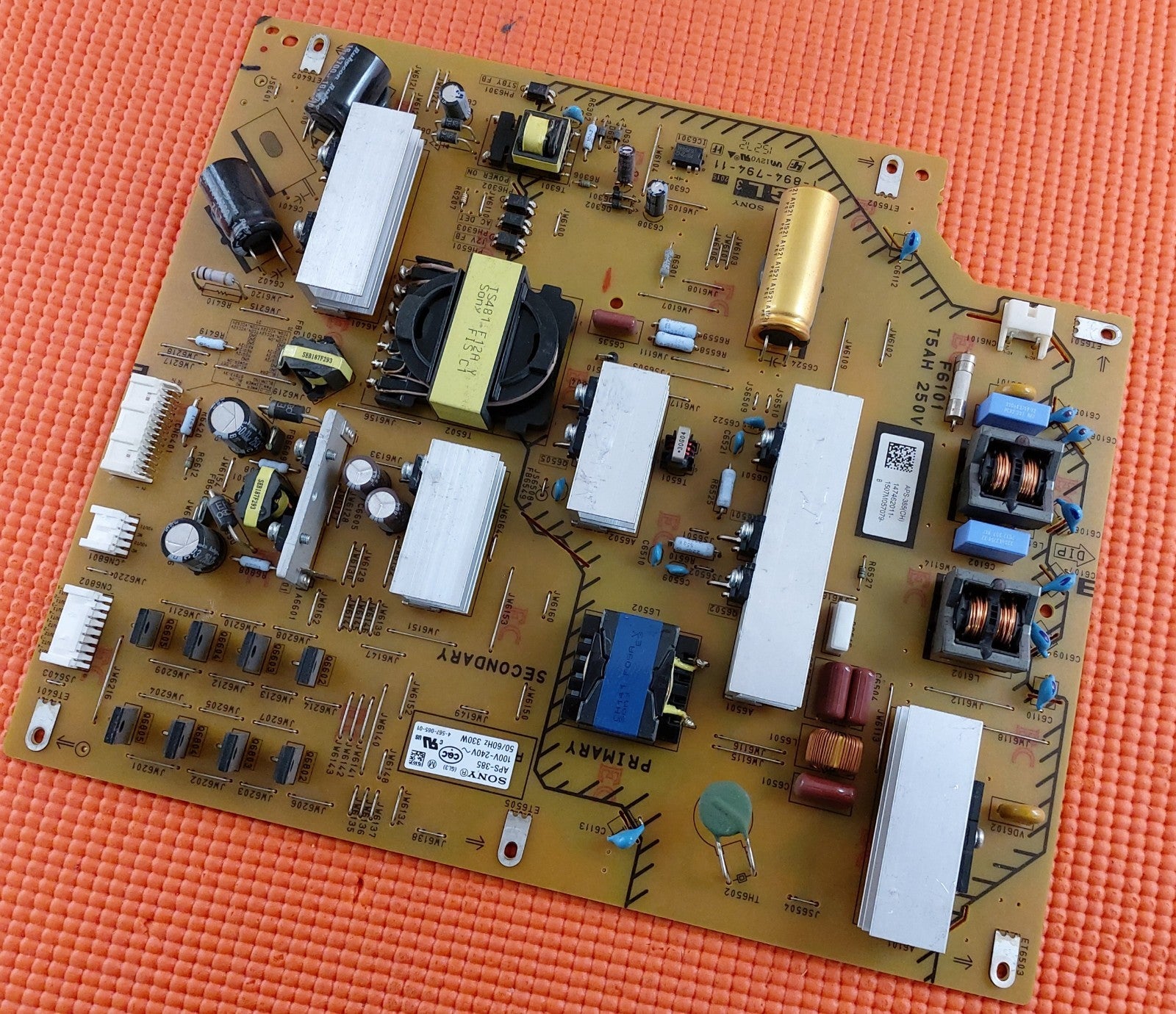 POWER BOARD FR SONY KD-55S8505C KD-55X8509C 55" LED TV 1-894-794-11 APS-385 (CH)