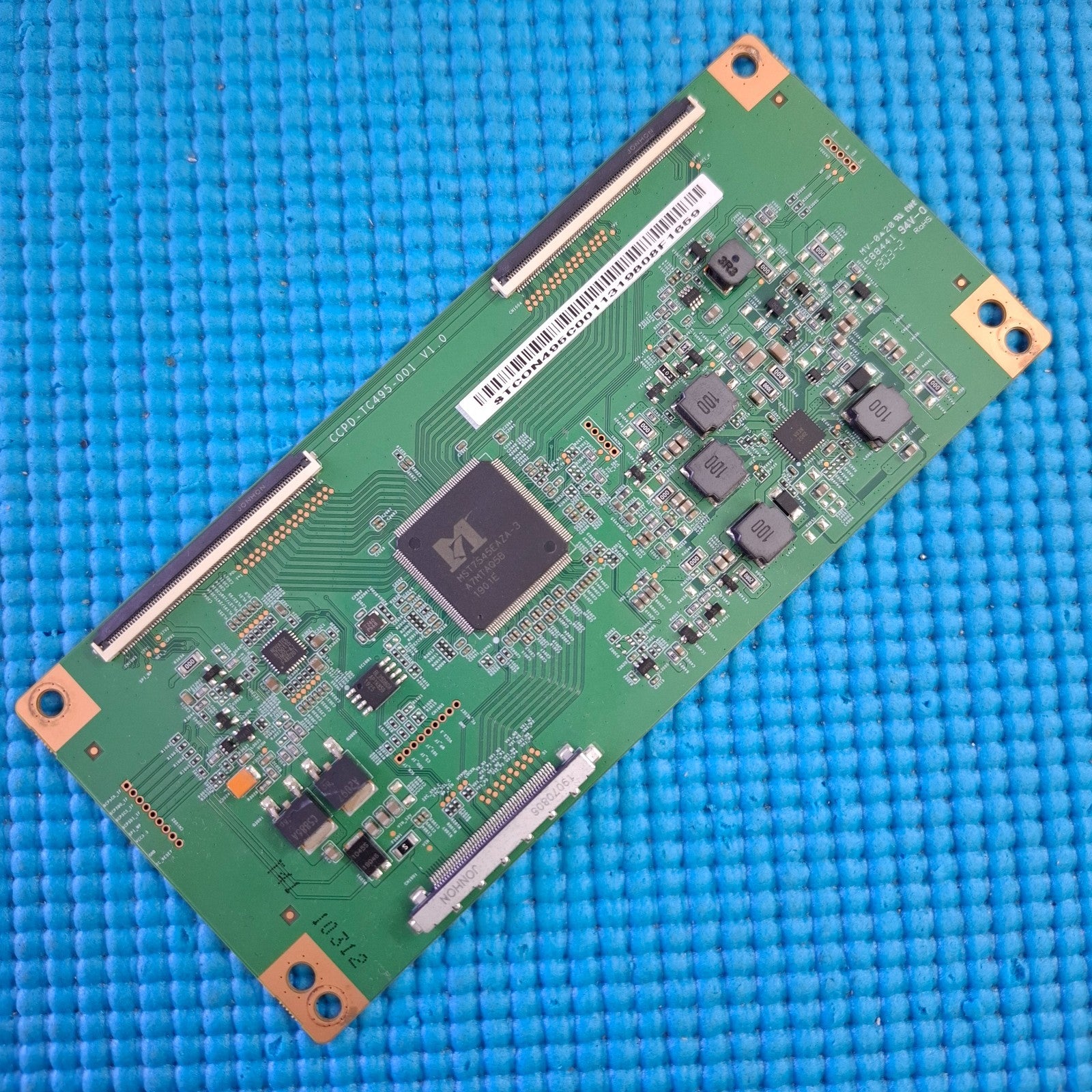 TCON LVDS BOARD FOR HITACHI 50HK25T74U 50" TV CCPD-TC495-001 V1.0 STCON495C001