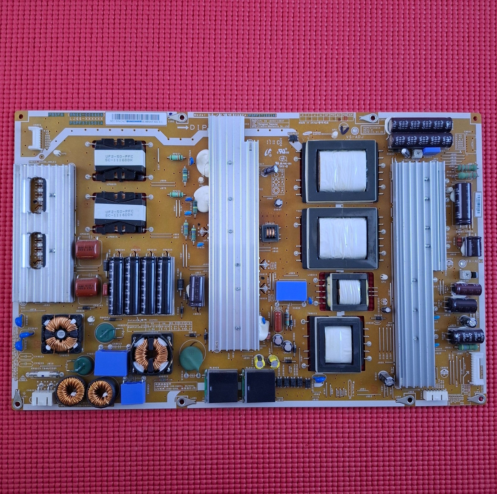 POWER SUPPLY FOR SAMSUNG PS51D6900DK PS51D8000 TV PB5FA PSPF371501A BN44-00446A