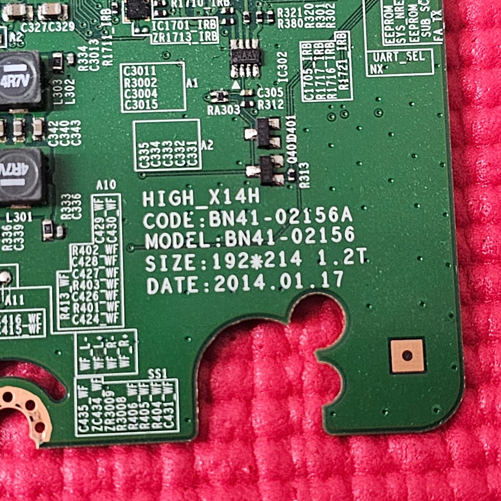 MAIN BOARD FOR SAMSUNG UE40H6670ST BN41-02156A BN94-07457K SCREEN LSF400HF04-G02